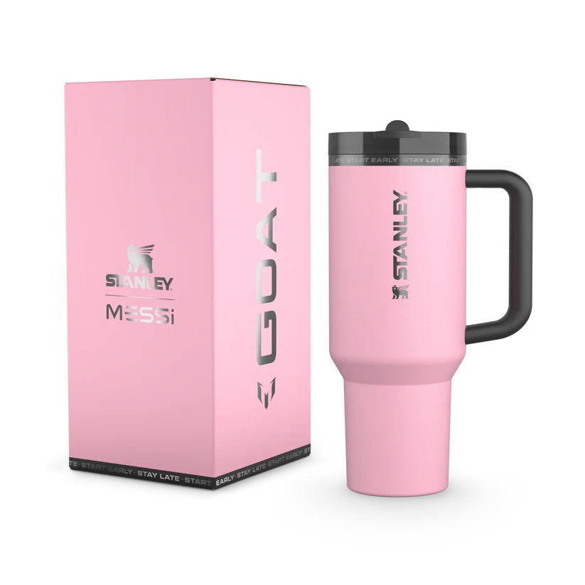 The Messi x Stanley Quencher ProTour Flip Straw Tumbler | 40 OZ